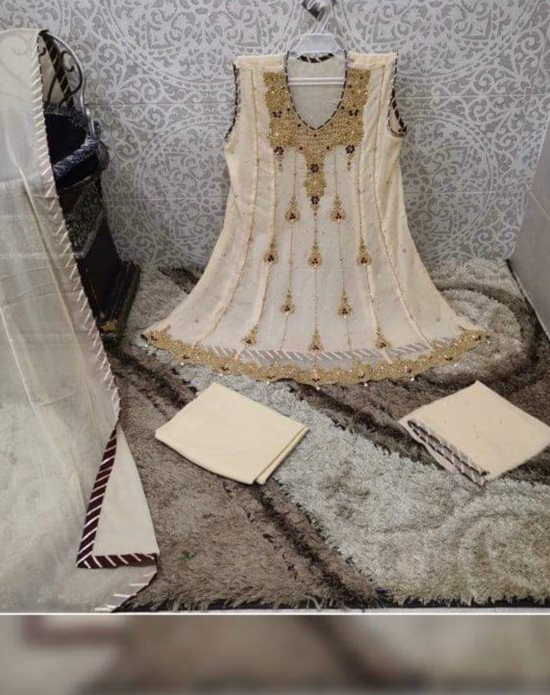 Robe crème