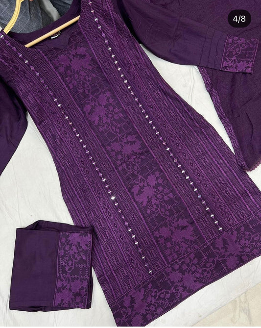 Shalwaar kameez violet